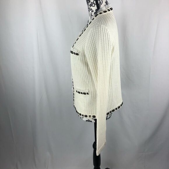 CAbi Gabrielle Waffle Knit Cardigan - Picture 7 of 9